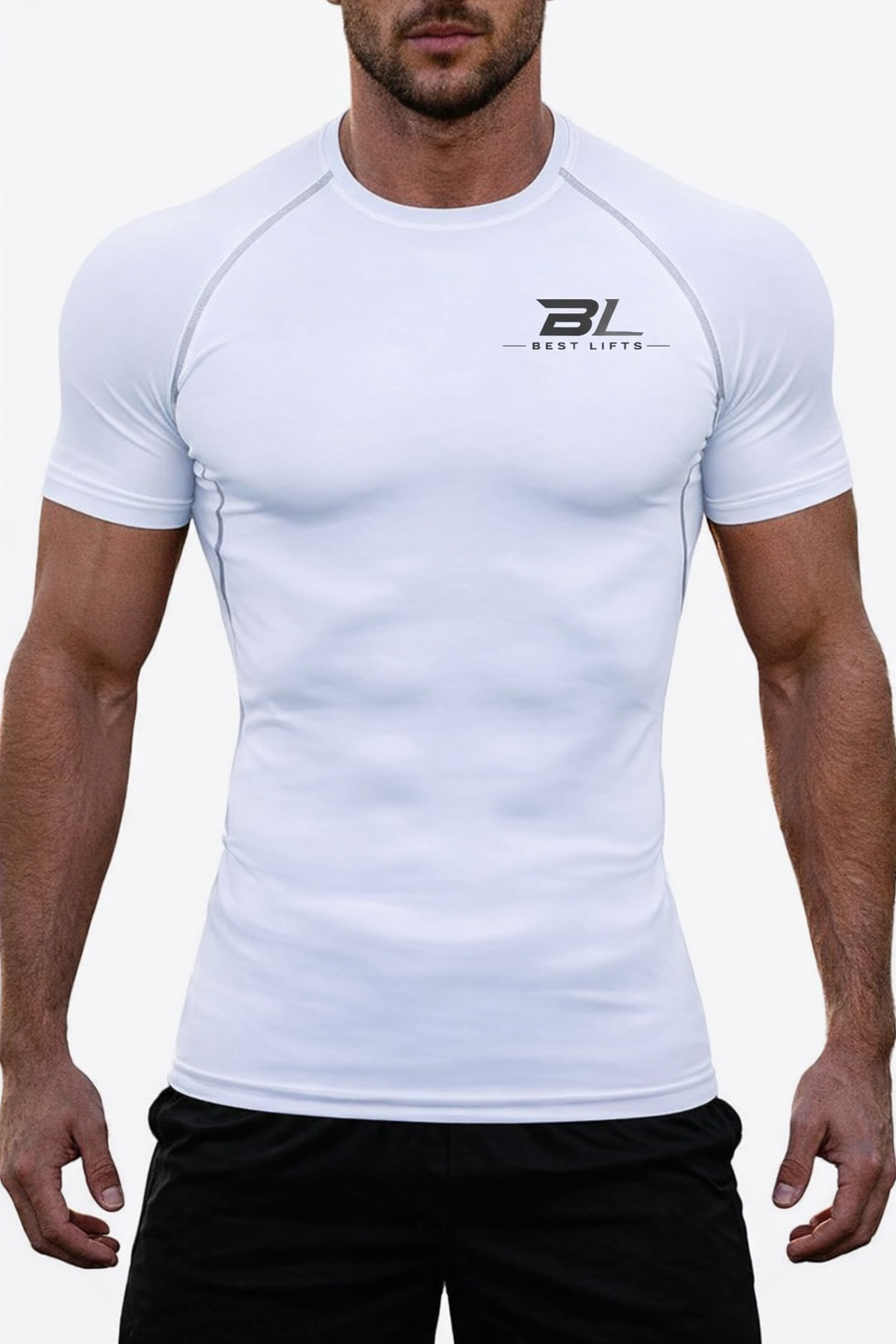 Compression T-Shirt weis