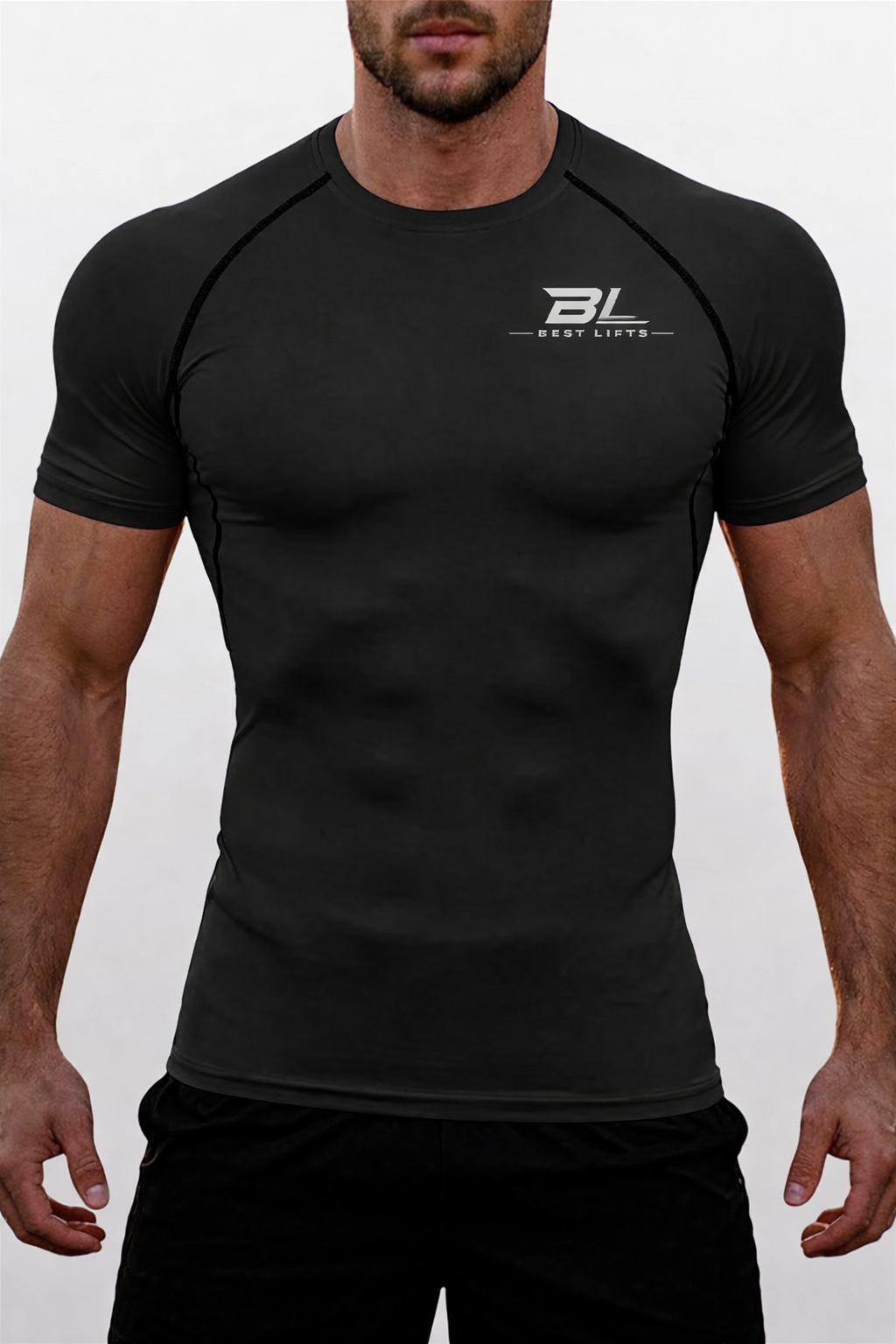 Compression T-Shirt schwarz