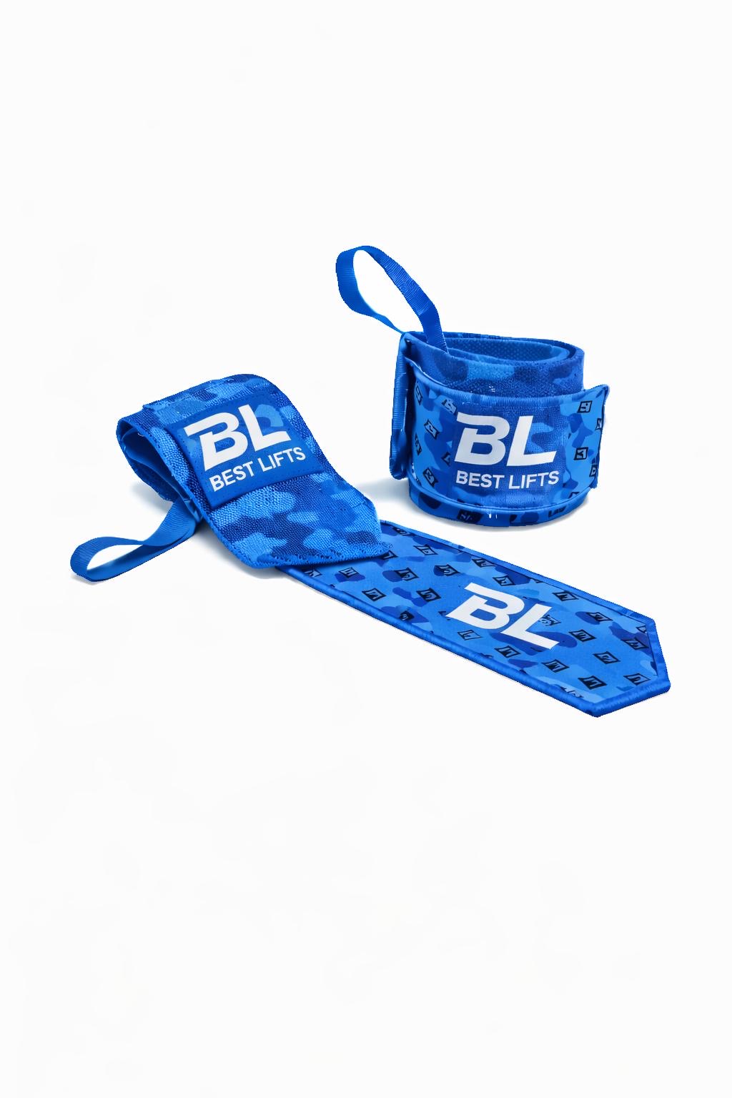 Wirst Wraps Camouflage Blau